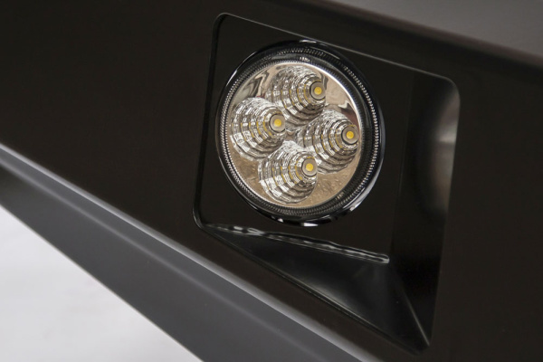 Бампер РИФ силовой передний Nissan Navara D40/Pathfinder R51 (2004-2009) с доп. фарами без защитной дуги