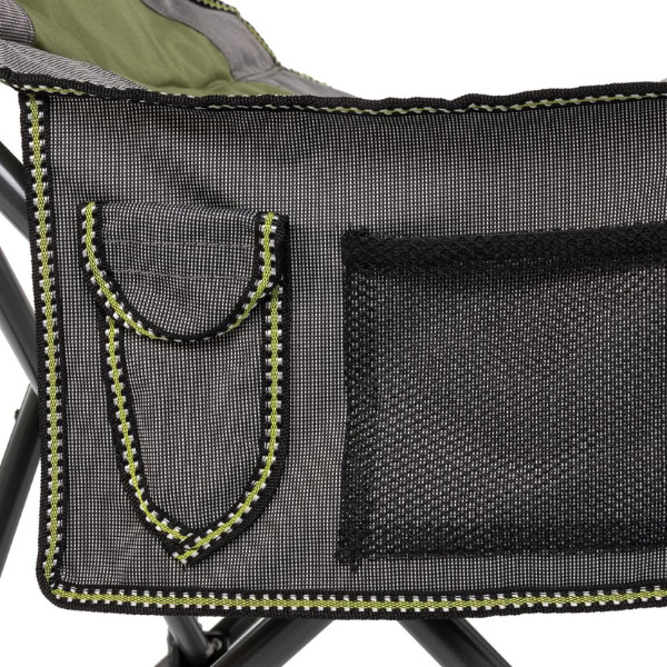 Кресло складное CAMP MASTER зеленый-серый, до 100 кг