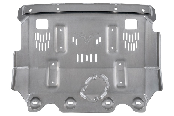 Защита Falcon радиатора, картера, РК, КПП для Haval H5 4 2.0T, бензин, (2023+), алюминий, 8 мм