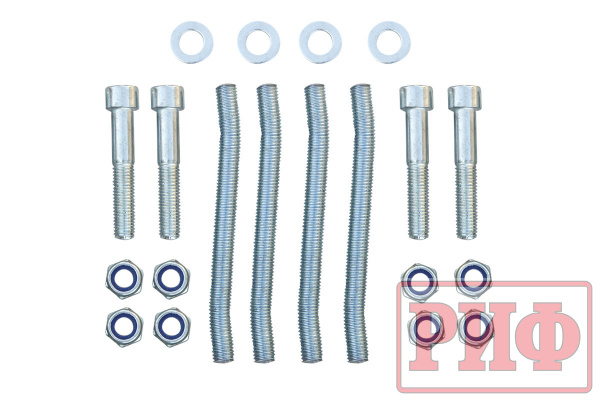 Пороги РИФ силовые УАЗ Фермер (УАЗ-39094) лифт 65 мм