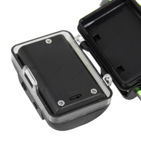 8 Фонарь налобный NISUS водонепроницаемый 300LM, IPX7, USB