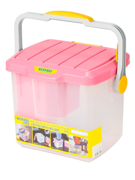 Ящик экспедиционный IRIS RV BOX WASH BOX 25C, 25 литров 41x31x32,5 см. Розовый Ящик экспедиционный IRIS RV BOX WASH BOX 25C, 25 литров 41x31x32,5 см. Розовый