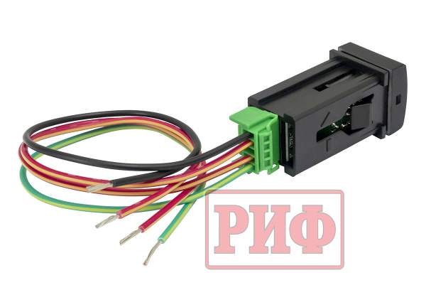 Кнопка ВКЛ/ВЫКЛ, белый, REAR LIGHTS TOYOTA 22x22