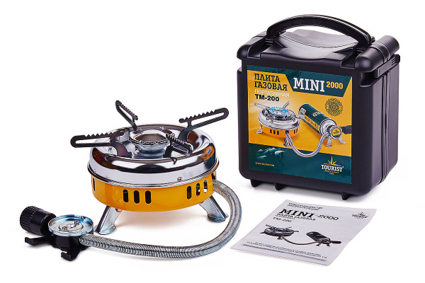 Горелка газовая TOURIST MINI-2000, под цанговый баллон