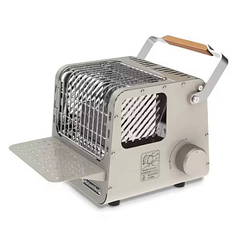 Обогреватель газовый Naturehike многофункциональный, 1,1 кВт бежево-серый