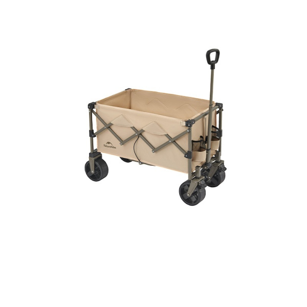 Тележка туристическая Naturehike Light 88х46х93 см, 100 л, коричневая