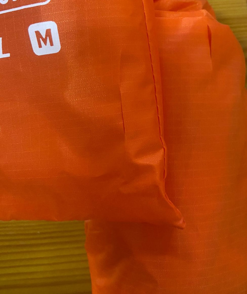 1 Чехол влагозащитный Naturehike, для рюкзака, размер M (30-50 л), оранжевый (уценка)