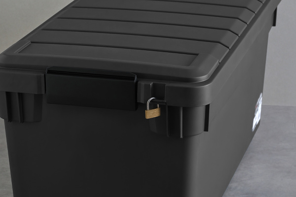 Ящик экспедиционный IRIS RV BOX 1000R, черный, 160 литров 100x50x50 см.
