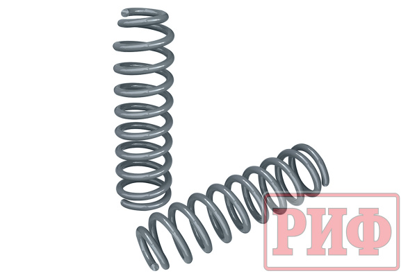 Пружины РИФ передние усиленные штатные SsangYong Rexton 1, 2, XVT, Kyron +50 кг Пружины РИФ передние усиленные штатные SsangYong Rexton 1, 2, XVT, Kyron +50 кг