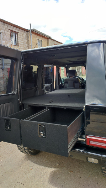 Органайзер для Mercedes-Benz G-Class (2 выдвижных ящика) Органайзер для Mercedes-Benz G-Class (2 выдвижных ящика)