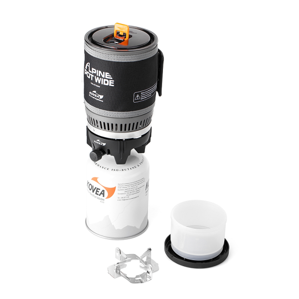 Горелка газовая Kovea Alpine Pot Wide KB-0703W 1 л.