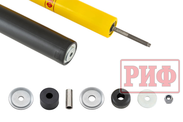 Амортизатор усиленный РИФ задний Ssang Yong Kyron штатный и лифт 0-30 мм