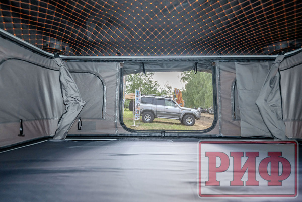 4 Палатка на крышу автомобиля РИФ 220х135 см