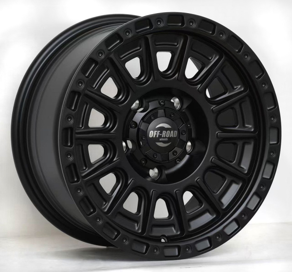 Диск УАЗ литой черный матовый 5x139,7 8xR16 d108,2 ET+15 (продаются по 4 шт.)