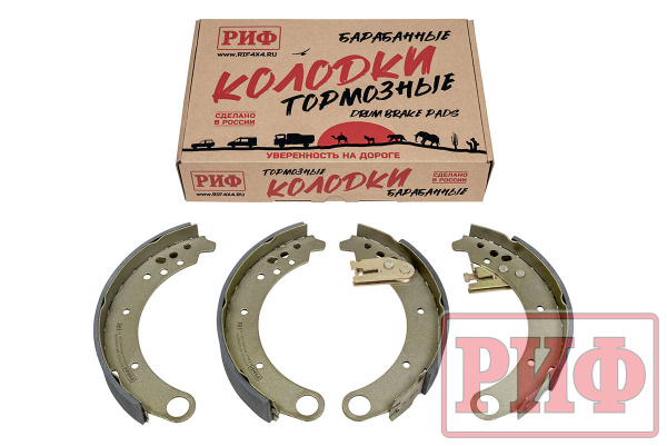 Колодки тормозные задние РИФ УАЗ Патриот 2014+ (3163-3502082) Колодки тормозные задние РИФ УАЗ Патриот 2014+ (3163-3502082)