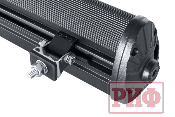 Светодиодная фара водительского света РИФ с ДХО 307 мм 64W