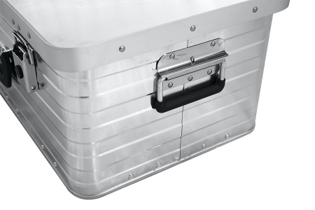 Ящик алюминиевый РИФ с замком 585х385х262 мм (ДхШхВ)