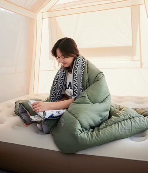 5 Мешок спальный Naturehike L150, 190х75см, (ТК: +13C), (правый), зеленый 5 Мешок спальный Naturehike L150, 190х75см, (ТК: +13C), (правый), зеленый