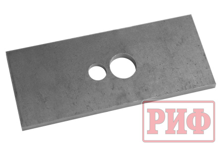 Проставка рессора-мост для ГАЗ Соболь 165х70х6 , диаметр отв. 22 мм