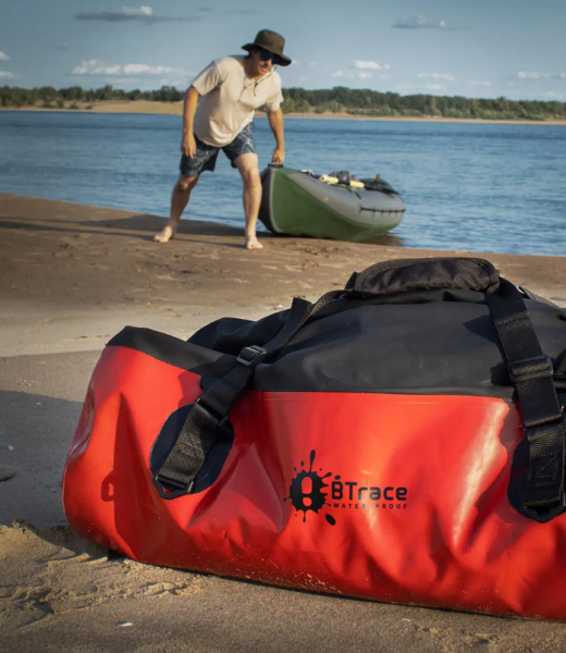 2 Гермосумка BTrace UniPro 60 л (красный/черный)