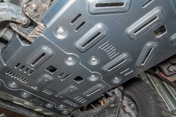 Защита Falcon радиатора, картера, РК, КПП для Toyota Land Cruiser Prado 150TX, бенз., алюм. 8 мм