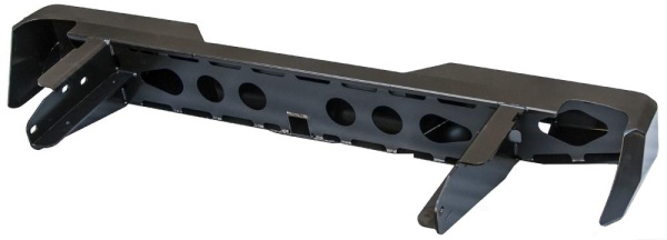 Бампер РИФ задний Nissan NP300 с фаркопом (кузов 1385 мм) до 2010