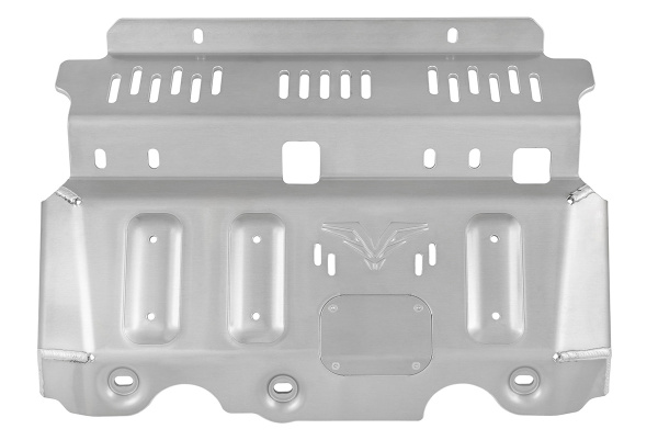 Защита Falcon радиатора, картера, РК, КПП для Toyota Land Cruiser Prado 150 TX, дизель без КДСС, алюминий, 8 мм