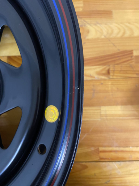 2 Диск усиленный УАЗ стальной черный 5x139,7 8xR16 d110 ET+15 (треуг. мелкий)(уценка)