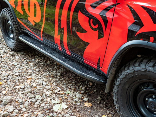 Пороги РИФ силовые Toyota Fortuner 2015+