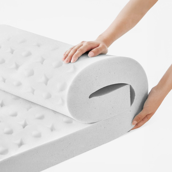 Коврик самонадувающийся Naturehike двойной 200х130х6 см, с подушками, бежевый