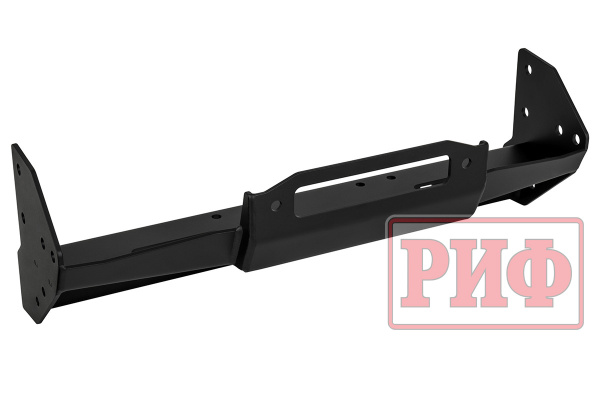 Полубампер РИФ с площадкой под лебедку, защитой радиаторов и буксирными проушинами для TANK 400
