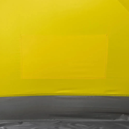 93 Палатка зимняя PREMIER Куб-3 желтый/серый