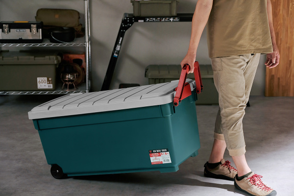 Ящик экспедиционный IRIS RV BOX 1000R, серо-зеленый, 160 литров 100x50x50 см.