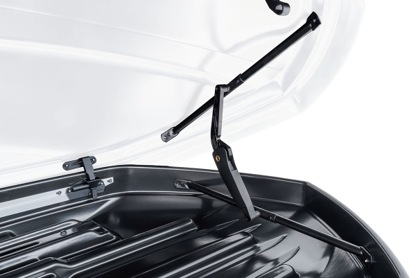 Бокс автомобильный на крышу Pentair COBRA 420L белый глянец, двусторонний