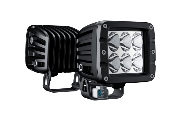 Светодиодные фары водительского света AURORA 76x76 мм 30W LED (комплект 2 шт)