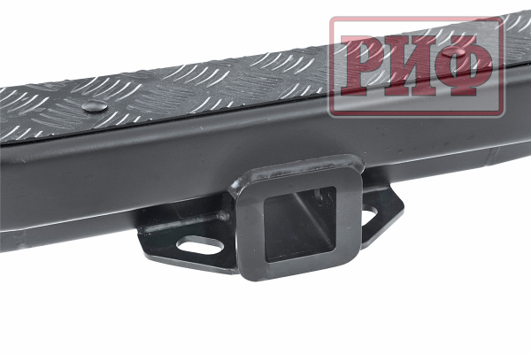 Бампер РИФ задний Mitsubishi Pajero Sport 2015+ c квадратом под фаркоп Бампер РИФ задний Mitsubishi Pajero Sport 2015+ c квадратом под фаркоп