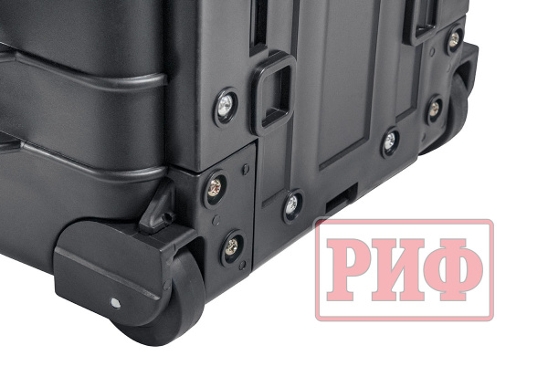 Кейс защитный ударопрочный РИФ 559х351х229 мм на колесах с телескопической ручкой