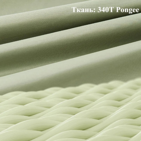 Гамак Naturehike без планок, туристический, эпонж, зеленый