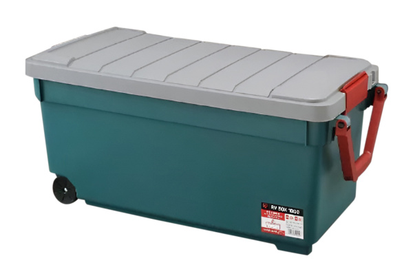 Ящик экспедиционный IRIS RV BOX 1000R, серо-зеленый, 160 литров 100x50x50 см.