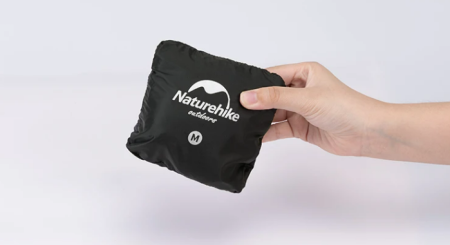 Чехол влагозащитный Naturehike, для рюкзака, размер M (35-45 л), черный
