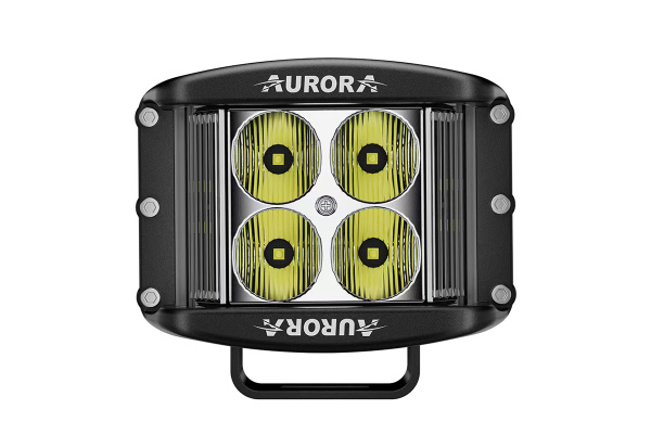 Светодиодные фары рабочего света AURORA 102x76 мм 40W (комплект 2 шт)