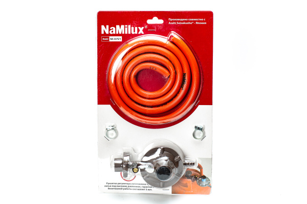 Регулятор давления со шлангом NaMilux NA-337SET