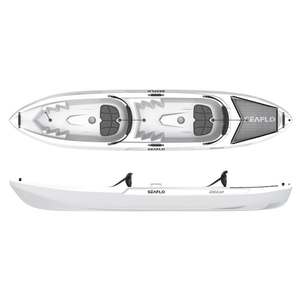 Каяк SEAFLO Lake Cruiser тандем 11.7 (359,2 см), тип Sit-On-Top, белый